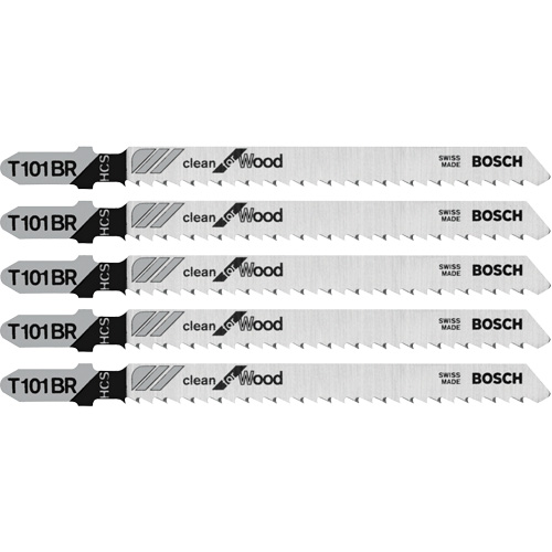 Lame de scie sauteuse Basic for Wood, Tige en T, 4" lo, 10 dents par pouce Seaboard Timber Mart