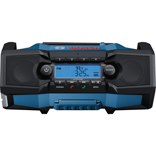 Radio de chantier compacte avec Bluetooth 5.0, Lithium-ion, 18 V Seaboard Timber Mart