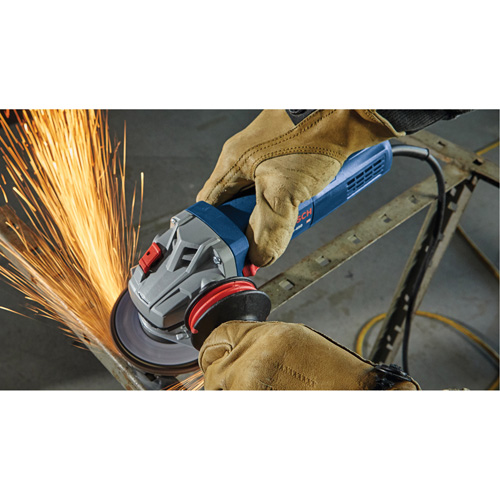 Rectifieuse angulaire ergonomique, 4-1/2", 120 V, 10 A, 11000 Tr/min Seaboard Timber Mart