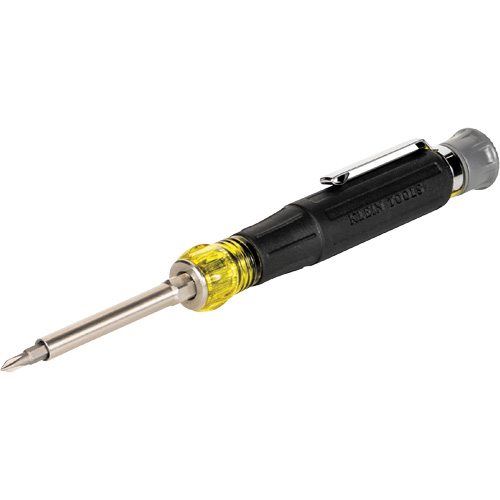 13-in-1 All-Purpose Pocket Precision Screwdriver, 6-1/2" L, Cushion Grip Handle Seaboard Timber Mart