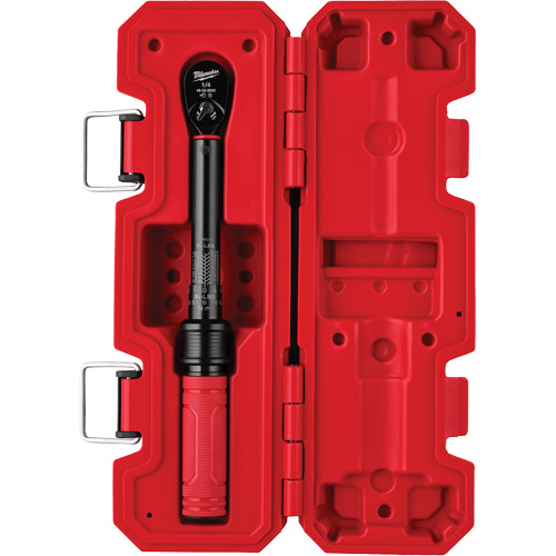 Torque Wrench, Click, 1/4" Square Drive, 4.5 - 22.6 N.m/40 - 200 in-lbs Seaboard Timber Mart
