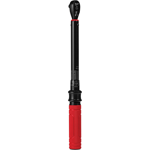 Torque Wrench, Click, 3/8" Square Drive, 20 - 100 in-lbs/27.1 - 135.6 N.m Seaboard Timber Mart