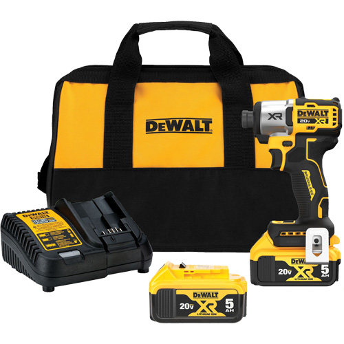 MAX* XR&reg; 3-Speed Impact Driver Kit, 1/4", 1825 in-lbs Max. Torque, 20 V, Lithium-Ion Seaboard Timber Mart
