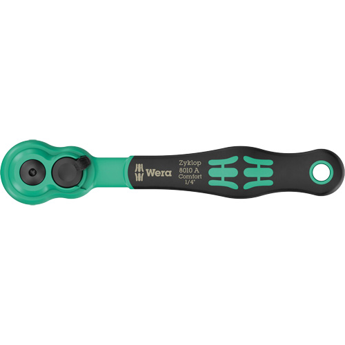 Cl&eacute; &agrave; cliquet Zyklop Comfort avec levier dinversion, Prise de 1/4", Poign&eacute;e Ergonomique Seaboard Timber Mart