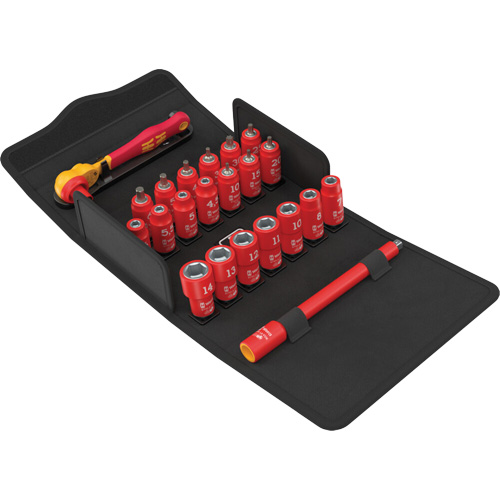 Jeu de cl&eacute; &agrave; cliquet SA VDE 1 Zyklop isolant avec levier dinversion Seaboard Timber Mart