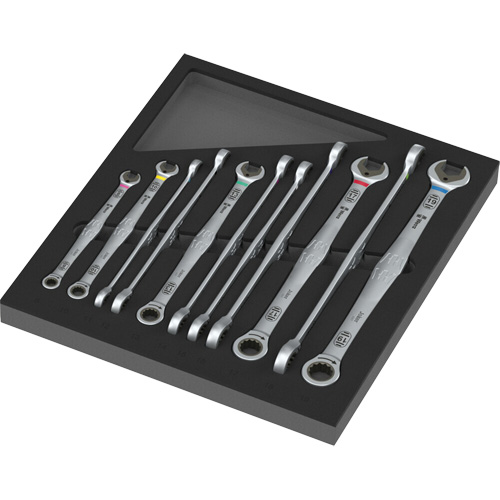 Foam Insert 9735 for Game 6007 Joker 1 Set, Ratcheting Combination, 12 Pieces Seaboard Timber Mart