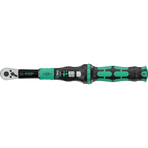 Adjustable Click-Torque Lock A 5 Torque Wrench with Torque Lock Function, Click, 1/4" Square Drive, 1 - 18 lbf. Ft Seaboard Timber Mart