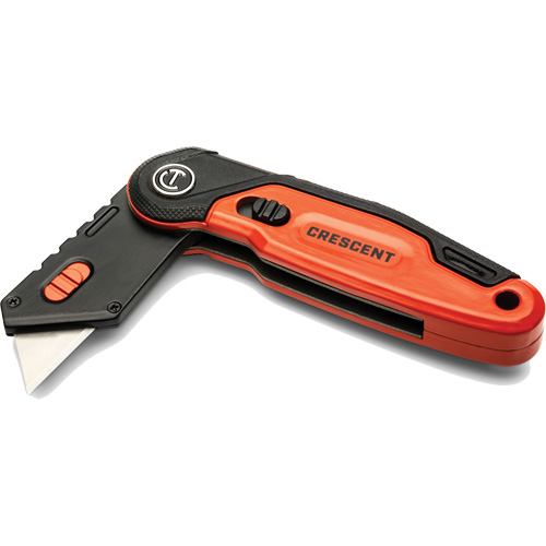 Couteau utilitaire pliant, 1" lame, lame en Acier, poign&eacute;e en Aluminium Seaboard Timber Mart