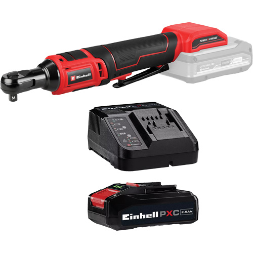 Cordless Ratchet with 2.5Ah PXC Battery & Charger Starter Kit Seaboard Timber Mart