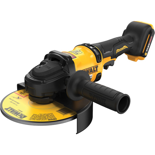 Brushless Cordless Grinder with KICKBACK BRAKE (Tool Only), 7" Wheel, 60 V Seaboard Timber Mart