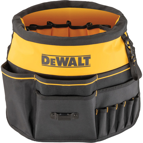 Organisateur pour seau &agrave; outils, 19-3/4" lo x 2" la x 19-5/8" h, Noir/Jaune Seaboard Timber Mart