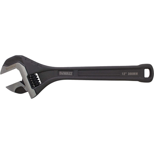 Cl&eacute; &agrave; molette enti&egrave;rement en acier, 12" lo, Noir/Ordinaire Seaboard Timber Mart