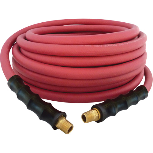 Tuyau  en caoutchouc MAXPRO, Air/Eau, Caoutchouc EDPM/Polyester, 3/8" dia. x 50', 300 psi, 1/4 NPT Seaboard Timber Mart