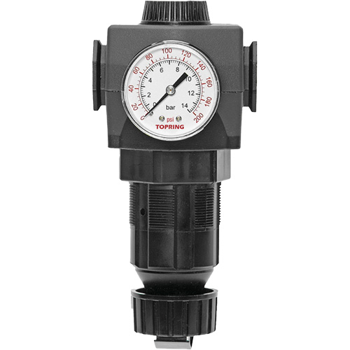 D&eacute;tendeur &agrave; diaphragme en zinc MODULAIR 400, 1/2" NPT, PSI max. de 300 psi, Canalisation/Modulaire Seaboard Timber Mart
