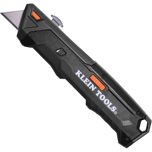 Auto-Loading Retractable Knife with Dual-Sided Blade Magazine, Steel, Plastic Handle Seaboard Timber Mart