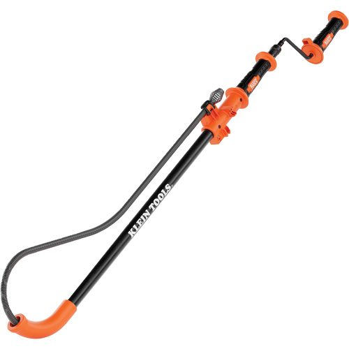 Steel Toilet Auger, Manual, 3' Cable Length, 1/2" Cable Diameter Seaboard Timber Mart