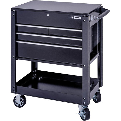 Chariot de service robuste JTC-30194, 4 tiroirs, 20-1/2" lo x 35" la x 40-1/2" h Seaboard Timber Mart