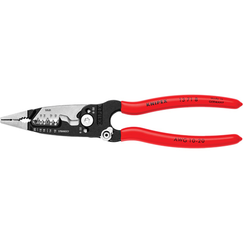Forged Wire Stripper, 8" L, 10 - 20 AWG Seaboard Timber Mart