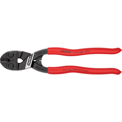 CoBolt&reg; High Leverage Compact Bolt Cutters, 8" L, Center Cut Seaboard Timber Mart