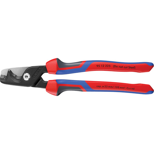 StepCut&reg; XL Cable Shears with KNIPEXTEND Handle, 9" Seaboard Timber Mart