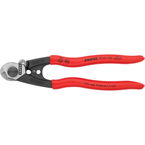 Cisaille pour c&acirc;bles m&eacute;talliques, 7-1/2" Seaboard Timber Mart