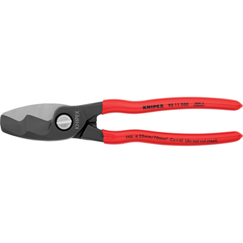 Cable Shears with Twin Cutting Edges, 8" Seaboard Timber Mart