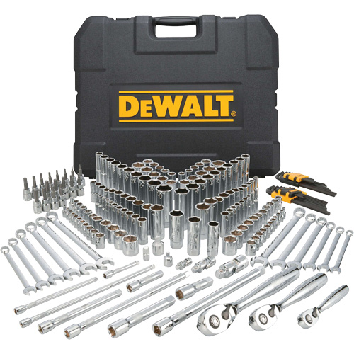Jeu d'outils de m&eacute;canicien avec coffret moul&eacute; par soufflage Seaboard Timber Mart