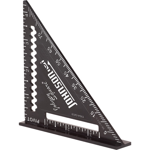 &eacute;querre de finition grav&eacute;e au laser Johnny Square&reg; de 4,5 po Seaboard Timber Mart