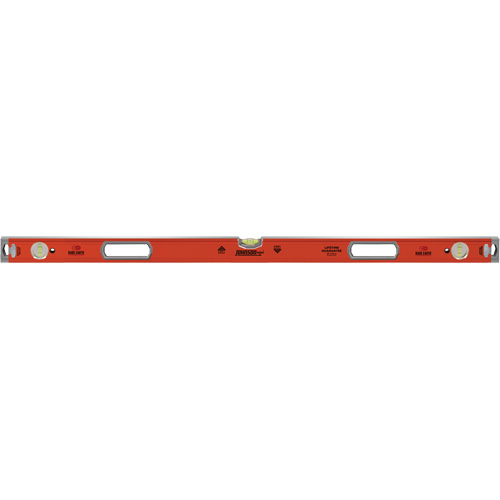 Niveau &agrave; caisson robuste, Boîte, 4' lo, Aluminium, 3, Magn&eacute;tique Seaboard Timber Mart