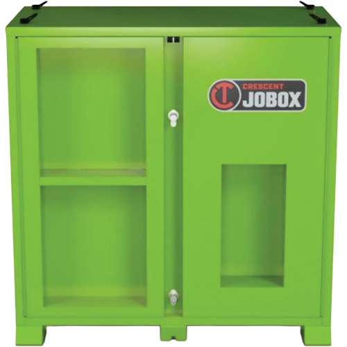 Onsite PPE Storage Cabinet, Steel, High-Visibility Lime Green Seaboard Timber Mart