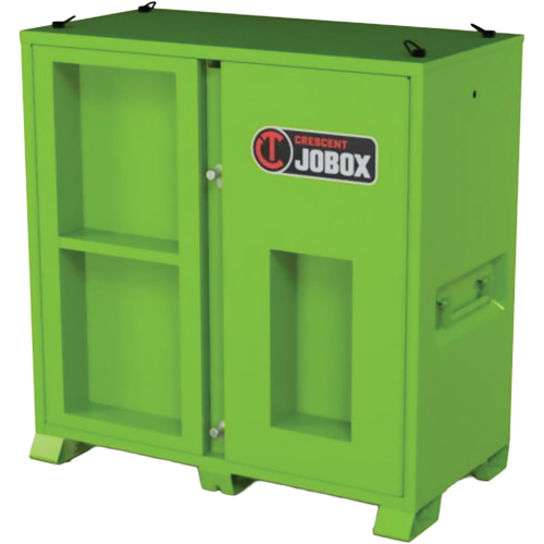 Onsite PPE Storage Cabinet, Steel, High-Visibility Lime Green Seaboard Timber Mart