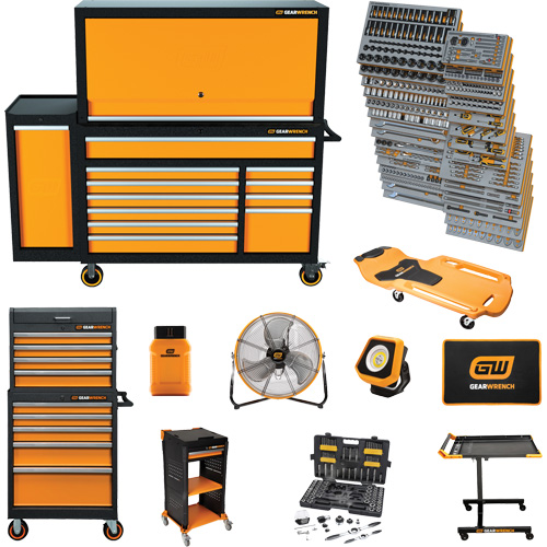 Jeu d'outils pour maître m&eacute;canicien MEGAMOD dans des plateaux en mousse modulaire de premi&egrave;re qualit&eacute; avec rangement pour les outils et l&eacute;quipement datelier, 1331 morcea Seaboard Timber Mart