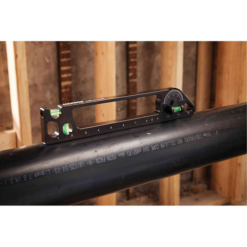 Level, 1' L, Aluminum, 3, Magnetic Seaboard Timber Mart