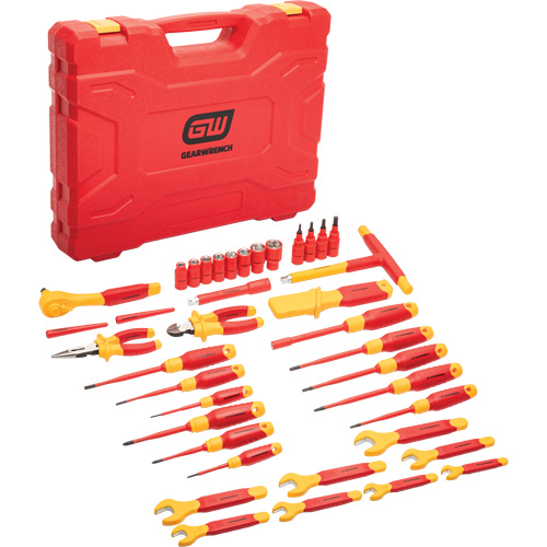 Jeu d'outils VDE isol&eacute;s, 1000 V, 39 M Seaboard Timber Mart