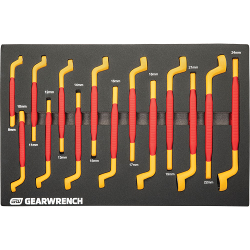 Jeu d'outils VDE isol&eacute;s, 1000 V, 72 M Seaboard Timber Mart