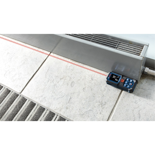 BLAZE Red Beam Laser Measure, 0' - 165' (0 m - 50.2 m) Range, Digital (Electronic) Seaboard Timber Mart