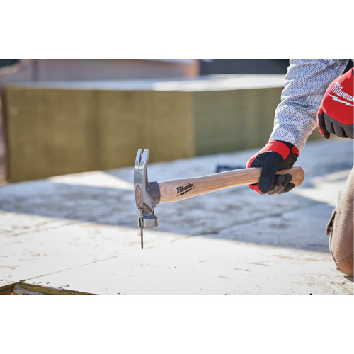 Marteau de charpente &agrave; face frais&eacute;e, 23 oz, Prise en Bois Seaboard Timber Mart