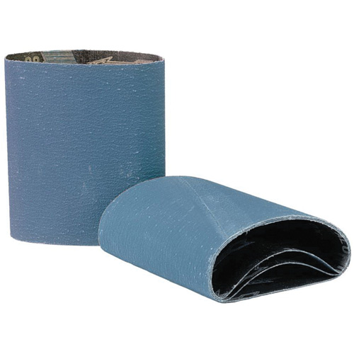 Courroie de tambour en toile COOLCUT XX, 5" dia. x 3-1/2" la, Grain 40, Zirconium Seaboard Timber Mart