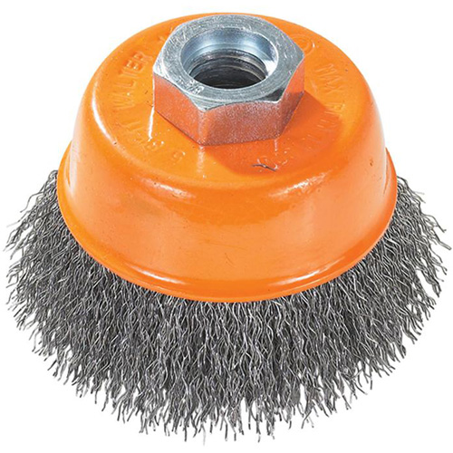 Crimped Wire Cup Brush with Ring Seaboard Timber Mart