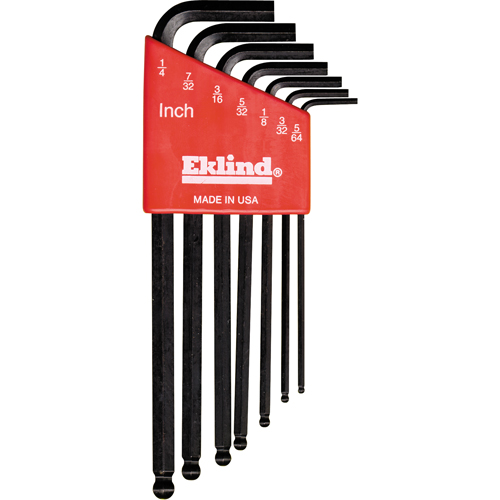 Balldrive L-Style Hex Key Set, 7 Pcs. Seaboard Timber Mart