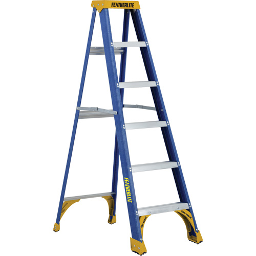 Industrial Duty Stepladders (6300 Series), 6', Fibreglass, 250 lbs. Capacity, Type 1 Seaboard Timber Mart