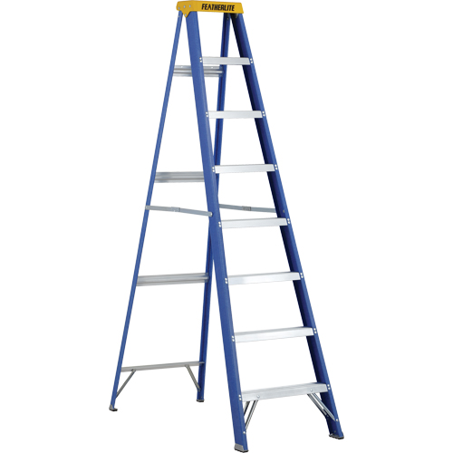 Industrial Duty Stepladders (6300 Series), 8', Fibreglass, 250 lbs. Capacity, Type 1 Seaboard Timber Mart