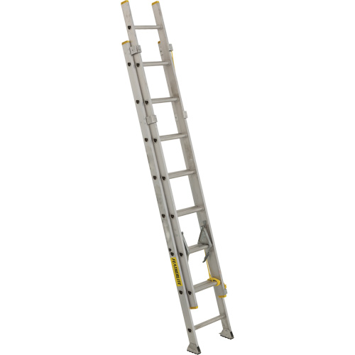 Industrial Heavy-Duty Extension Ladders, 300 lbs. Cap., 13' H, Grade 1A Seaboard Timber Mart