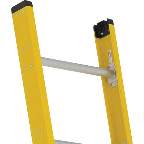 Industrial Extra Heavy-Duty Straight Ladders (5600 Series), 8', Fibreglass, 375 lbs., CSA Grade 1AA Seaboard Timber Mart
