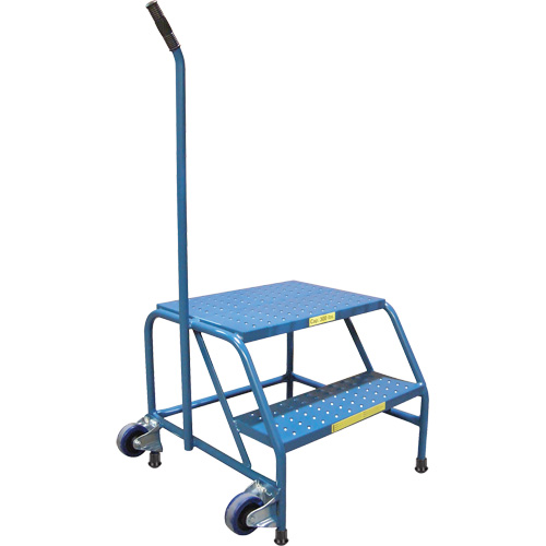Tilt-N-Roll Step Stands, 2 Step(s), 24" L x 29" W x 19" H, 300 lbs. Capacity Seaboard Timber Mart