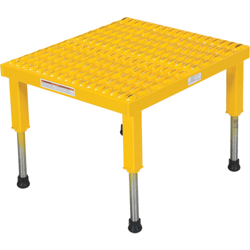 Adjustable Work-Mate Stand, 1 Step(s), 23-1/2" W x 19-9/16" L x 16-1/2" H, 500 lbs. Capacity Seaboard Timber Mart