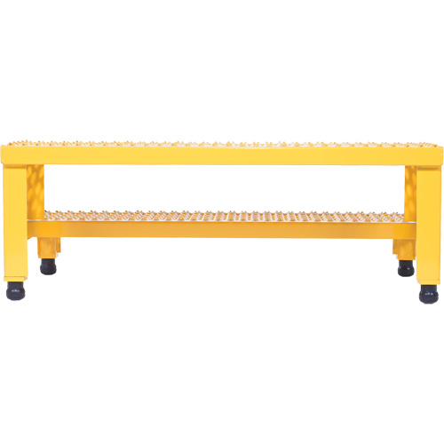 Adjustable Step-Mate Stand, 2 Step(s), 36-3/16" W x 22-7/8" L x 15-1/4" H, 500 lbs. Capacity Seaboard Timber Mart