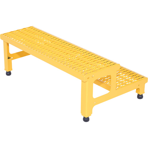 Adjustable Step-Mate Stand, 2 Step(s), 36-3/16" W x 22-7/8" L x 15-1/4" H, 500 lbs. Capacity Seaboard Timber Mart