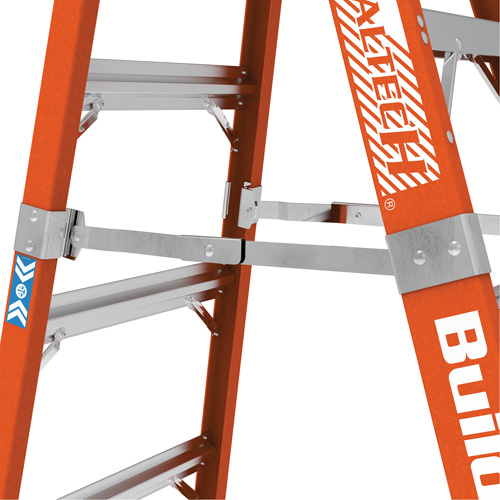 BuildMan&reg; Step Ladder, 8', Fibreglass, 375 lbs. Capacity, Type 1AA Seaboard Timber Mart