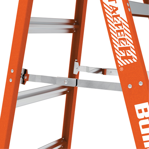 Step Ladder, 12', Fibreglass, 300 lbs. Capacity, Type 1A Seaboard Timber Mart